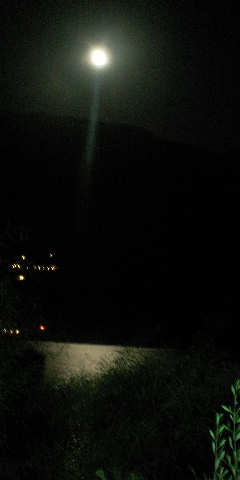 Full moon from Caretta